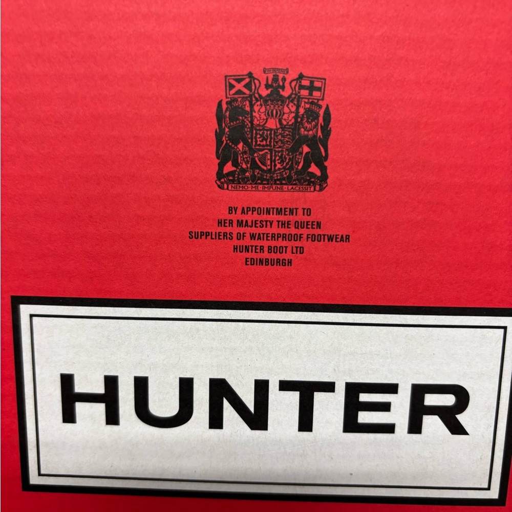 Hunter Black Ankle Boots - Picture 8 of 10